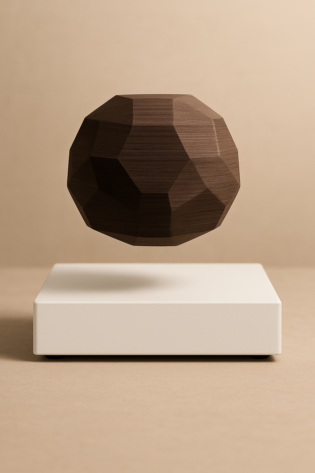 Geode - Levitating Art Piece