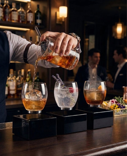 Leviou™ Glass – Levitating Cocktail Glass